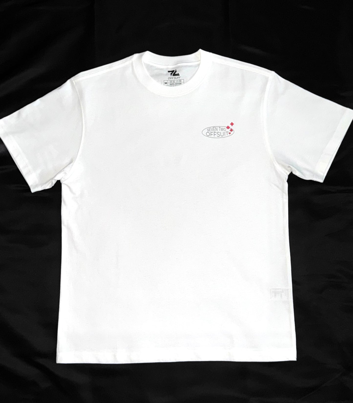 7even 2wo Offsuit™ - Four Suits White T-Shirt
